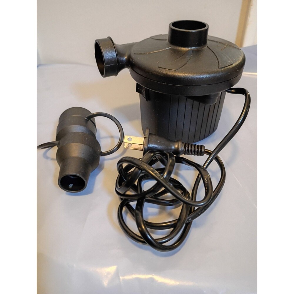 Powerful Electric Air Pump New in box 3 Valves, Quick, Portable, Low Noise - Picture 4 of 4